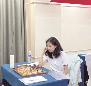 <br>          ■赵芸卿参加全运会集训■供图/保定中学<br><br>        