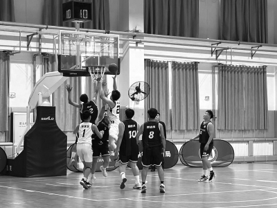 <br>          ■篮球联赛比赛现场<br><br>        