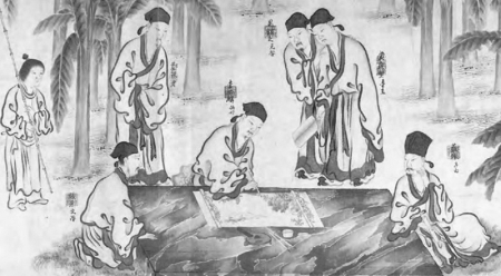 <br>          ◆《西园雅集图》（局部）<br><br>        