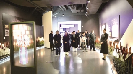 <br>          ■“雄安印象”展览馆现场<br><br>        