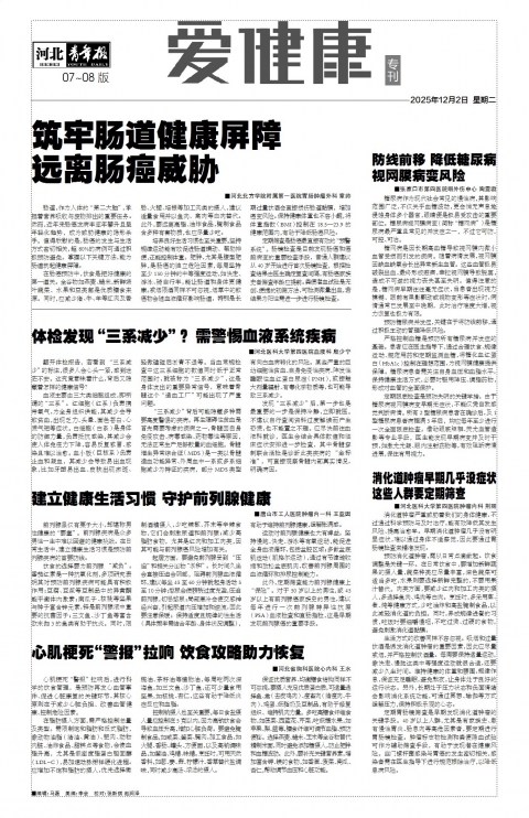 河北青年报2025年12月02日头版