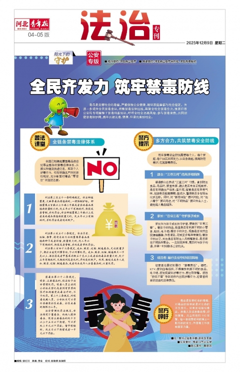 河北青年报2025年12月09日头版
