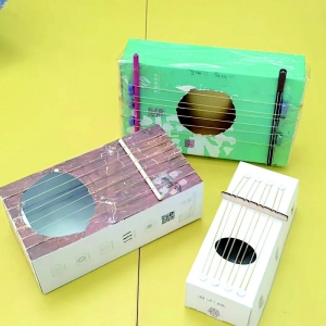 <br>          ■沧州市重庆路小学学生制作的“乐器”<br><br>        