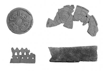 <br>          ■新疆吐鲁番市巴达木东晋唐时期墓地出土的陶俑（资料照片）<br><br>        