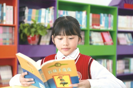 <br>          ■学生在读书<br><br>        