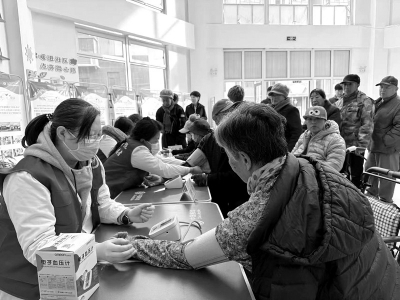<br>          ■义诊服务现场<br><br>        