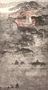 <br>          ■<br>黎泳安的国画作品《侗韵新辉》<br>■<br>供图/孙海涛<br><br>        