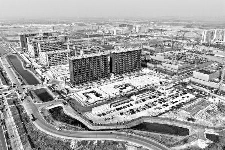 <br>          ■北京林业大学雄安校区建设现场（无人机照片）<br><br>        